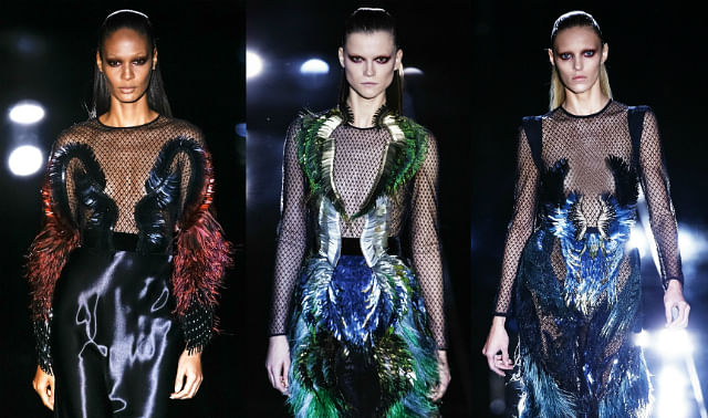 Gucci lights up runway with firebirds in Milan DECOR